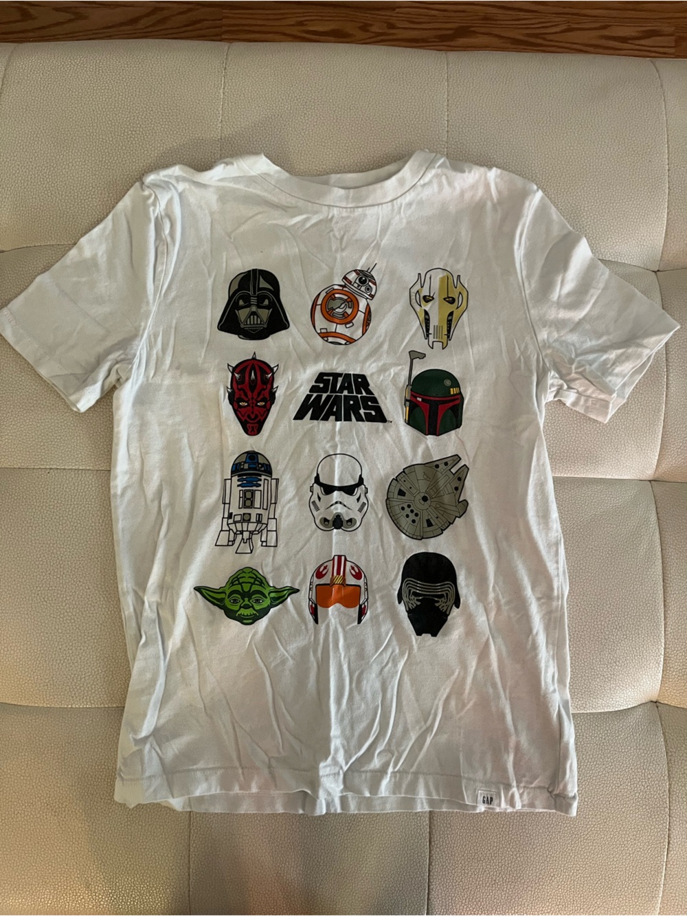 GAP White Star Wars Character Tee
